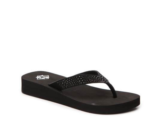 dsw wedge flip flops