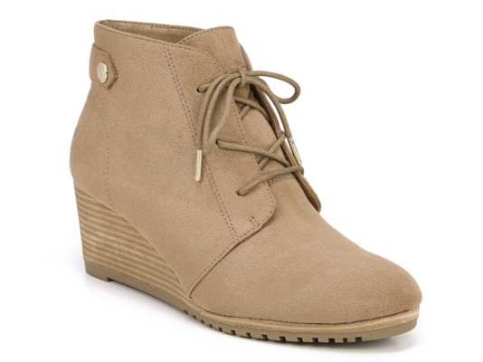 dr scholl's taupe booties