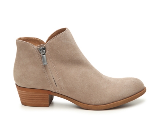 lucky brand rylah leather bootie