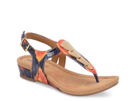 dsw orange pumps