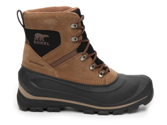 mens no lace snow boots