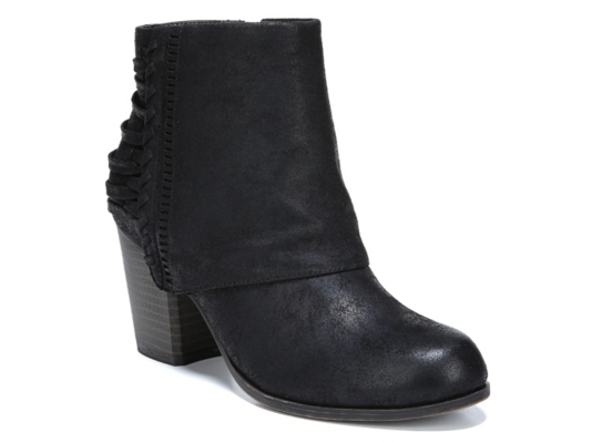 dsw black boots with heels