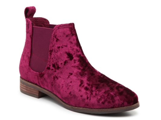 toms ella chelsea boot black