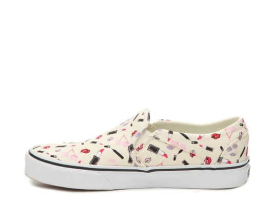 vans asher makeup slip on