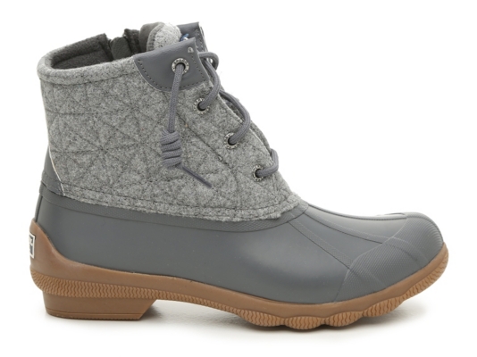 sperry syren metallic canvas duck boot