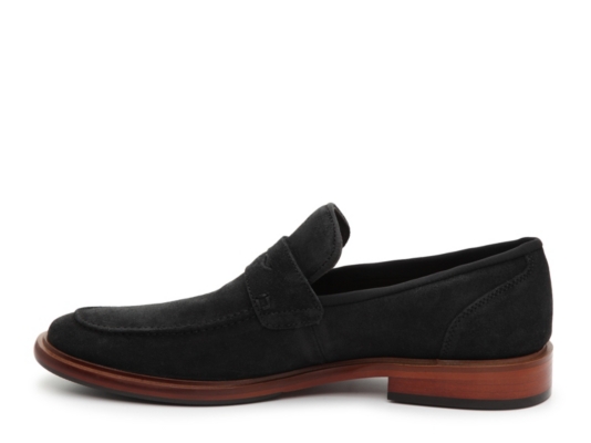 aston grey mens loafers