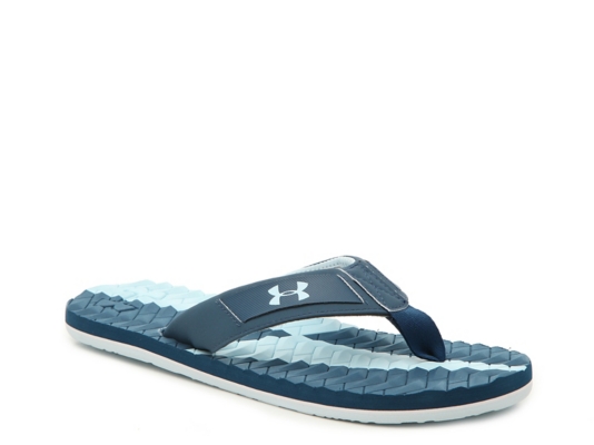 under armour men's marathon key iii flip flops