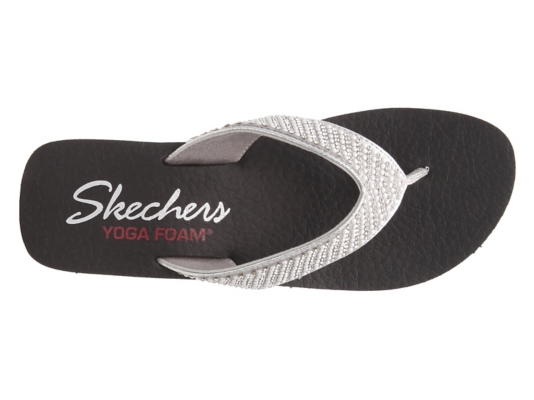 skechers cali women's vinyasa flip flop