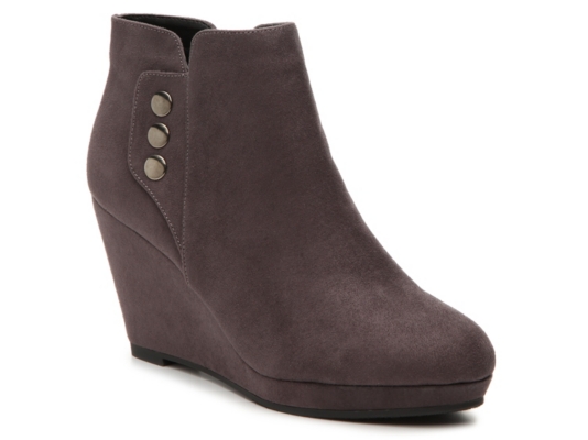 CL by Laundry Vaida Wedge Bootie Women's Shoes | DSW