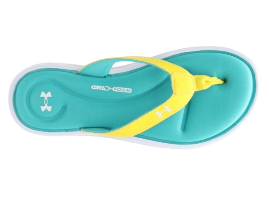 under armour women's marbella v flip flops