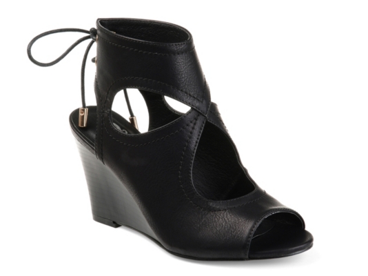 Black Dress Wedge Shoes Dsw 7013