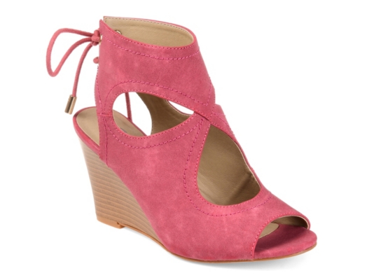 pink wedges dsw