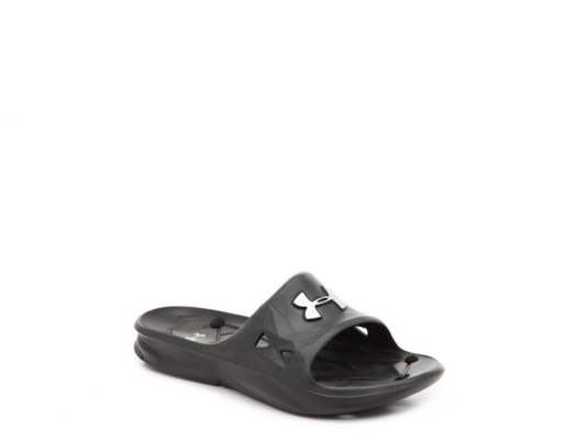 boys under armour slide sandals