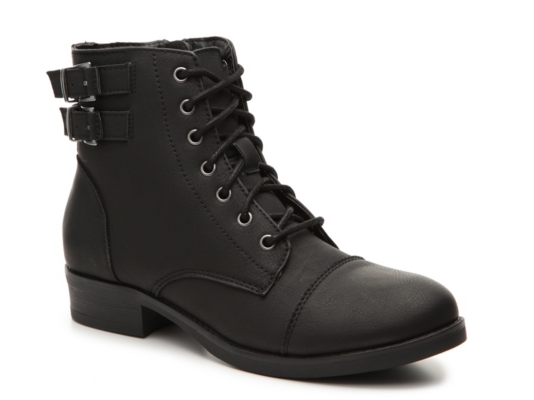 dsw booties low heel