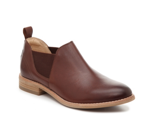 clarks edenvale page dark tan leather