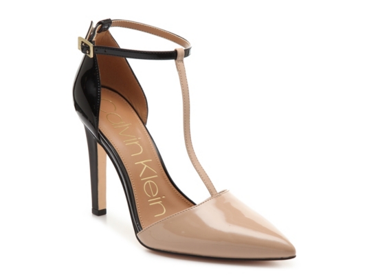 dsw pumps with straps