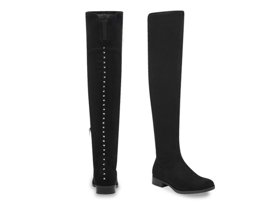 dsw thigh high boots wide calf