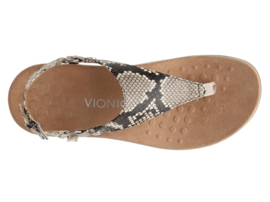 vionic snakeskin sandals