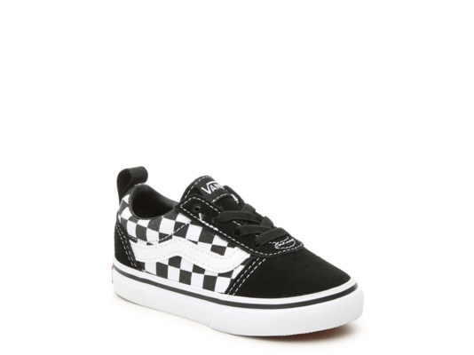 toddler boy checkered vans