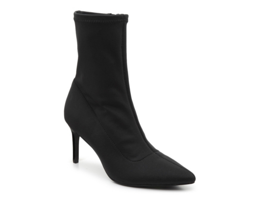 dsw black boots with heels