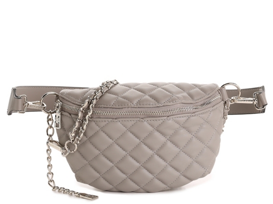 steve madden double pocket belt bag