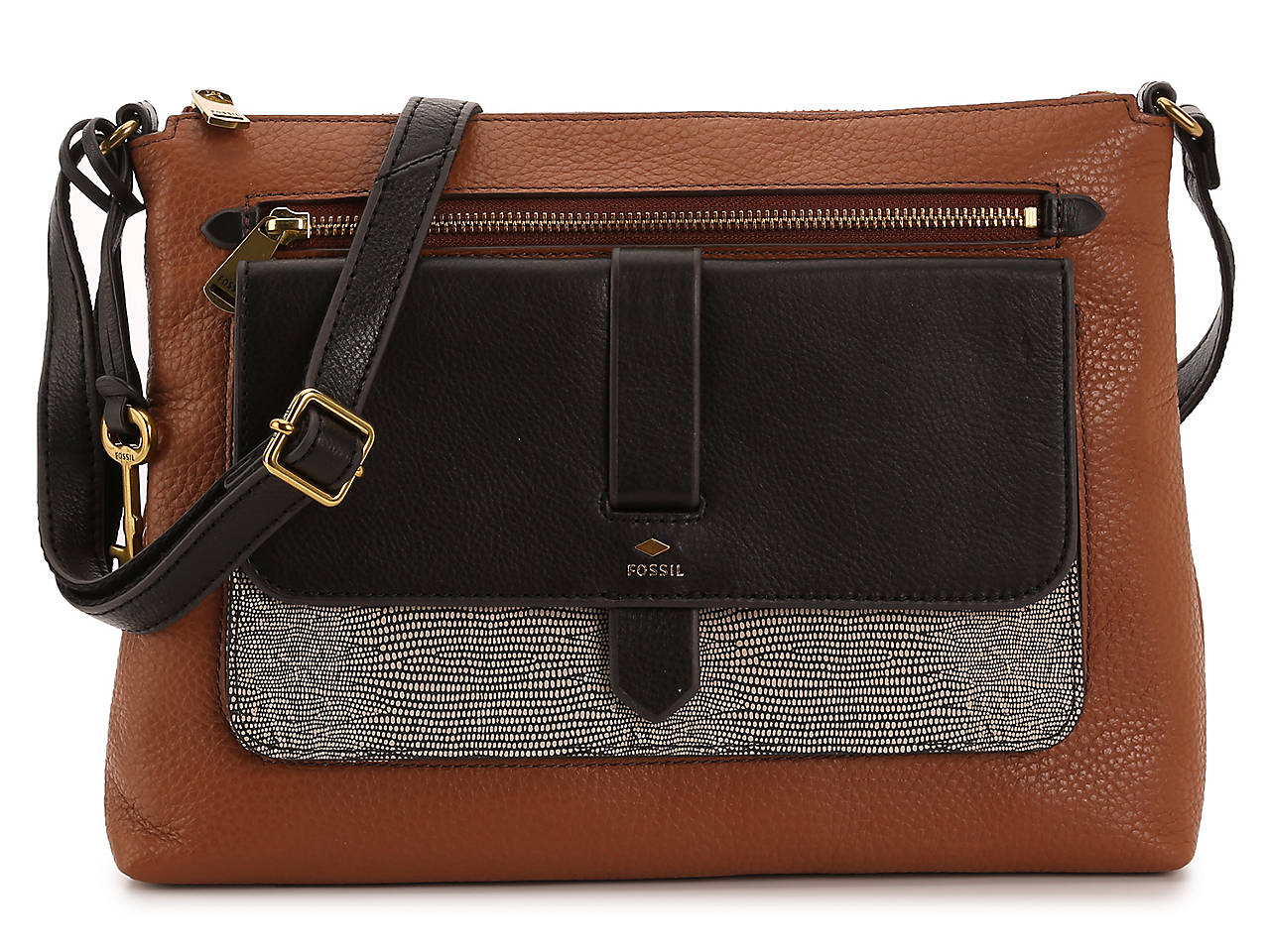 Fossil Kinley Leather Crossbody Bag Women&#39;s Handbags & Accessories | DSW