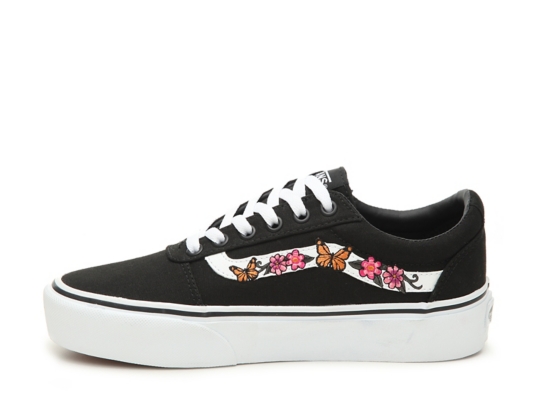 platform vans dsw