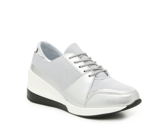 wanted complex wedge sneaker