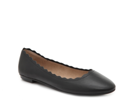 dsw ballet flats black