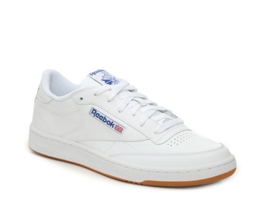 reebok men's club c sneaker white