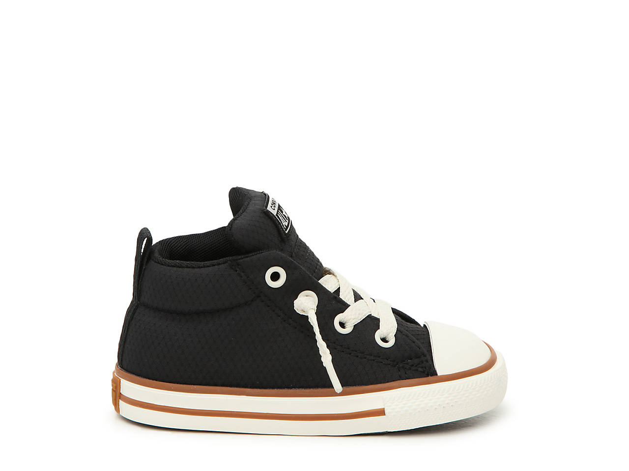 Converse Kids Chuck Taylor All Star Street Pinstripe Mid Top Sneaker Converse Kids Chuck Taylor All Star Street Pinstripe Mid Top Sneaker