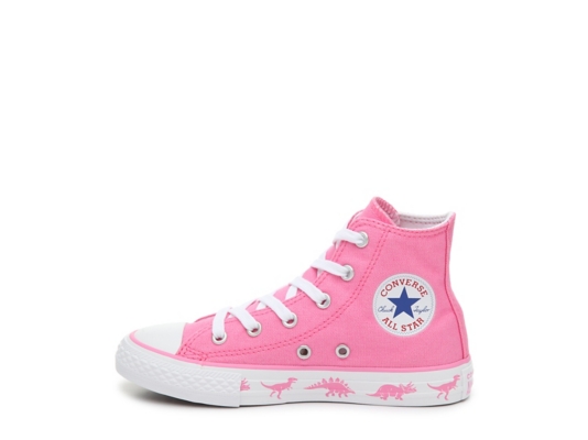 Converse Chuck Taylor All Star Dinosaur Toddler & Youth High-Top Sneaker Kids Shoes | DSW