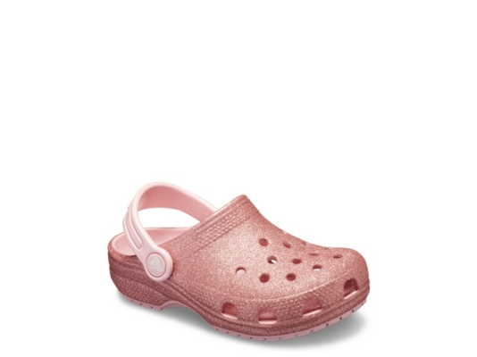 toddler sparkle crocs