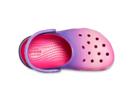 ombre crocs womens