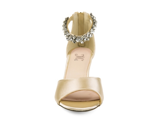 journee collection womens connor pumps zip open toe wedge heel