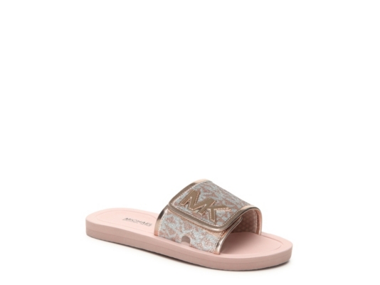michael kors kids flip flops