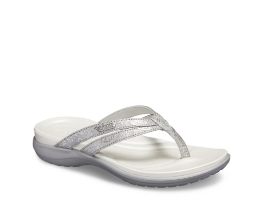 Women S Crocs Low Heel 1 2 Comfort Sandals Dsw