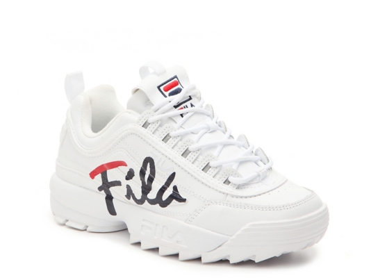 dsw fila disruptor sandal