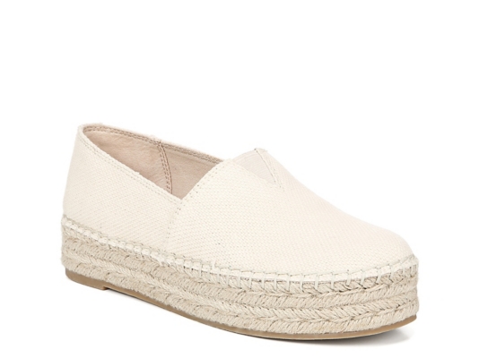 platform espadrilles slip on