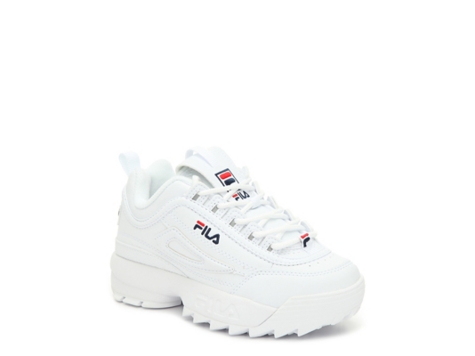 fila sandals kids silver