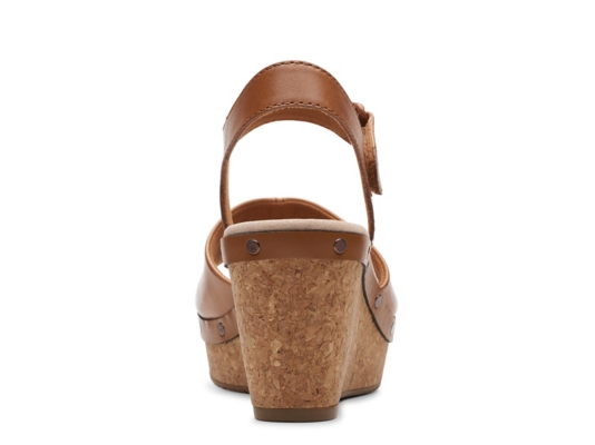 clarks annadel clover wedge sandal