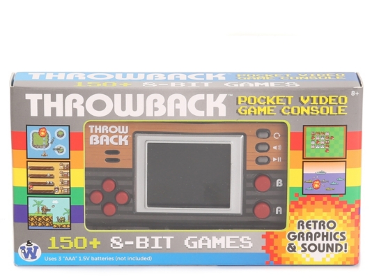 throwback pocket video game console