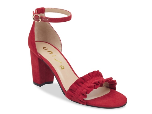 dsw red flat shoes