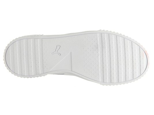 clear puma slides white