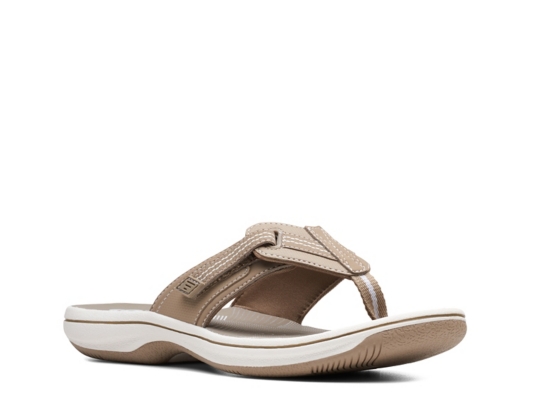 clarks brinkley keeley flip flops