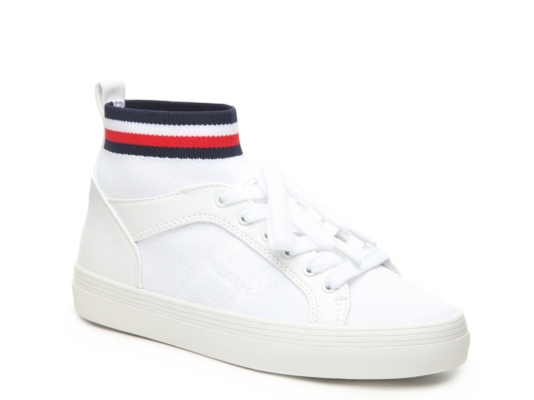 tommy hilfiger lowgen high top sneaker