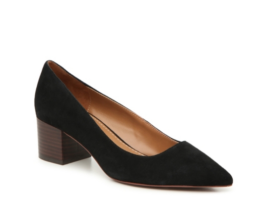 dsw low block heel