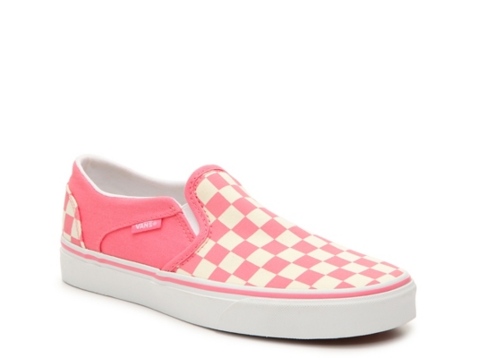 pink vans dsw