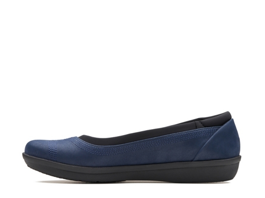 clarks ayla low navy