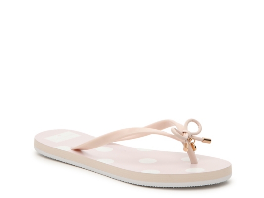 kate spade pink flip flops